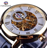 Luxury Men's Skeleton Dial Watch